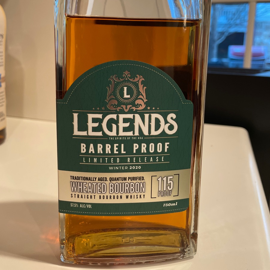 Legends Barrel Proof Wheated Bourbon