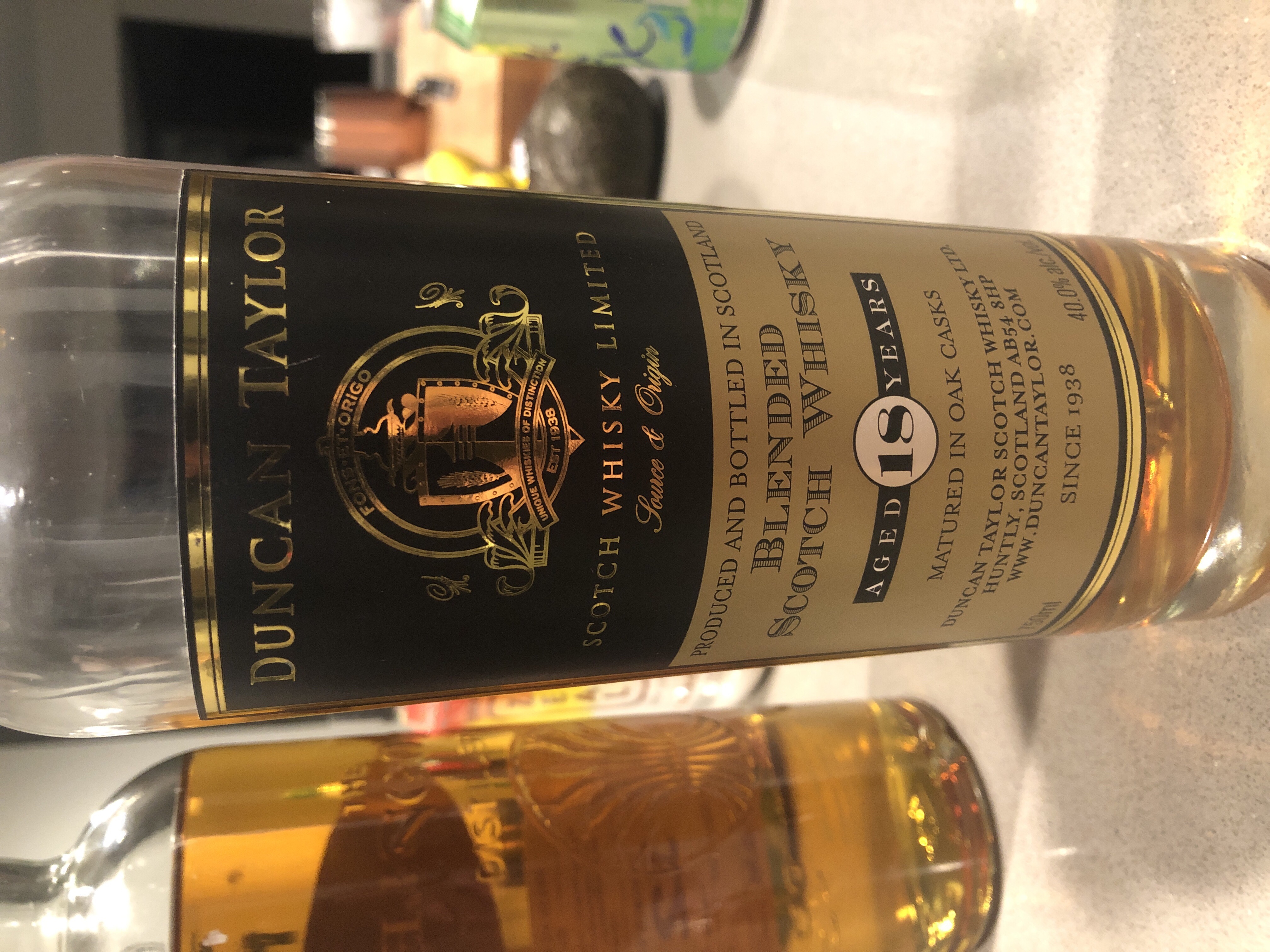 Duncan Taylor 18 Year Blended Scotch Whisky
