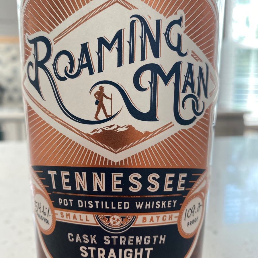 Roaming Man Cask Strength Rye Whiskey