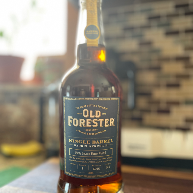 Old Forester Single Barrel Bourbon Barrel Strength (Party Source)