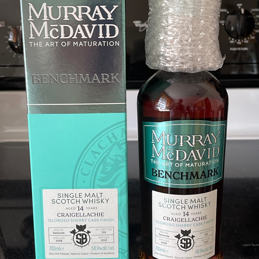 Murray Mcdavid Benchmark 14 Year Craigellachie 2008