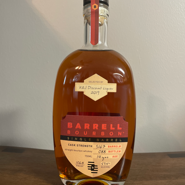 Barrell Bourbon - Single Barrel (R&J Discount Liquor 2019)