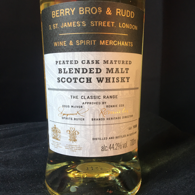 Berry Brothers & Rudd Blended Malt Scotch Whiskey