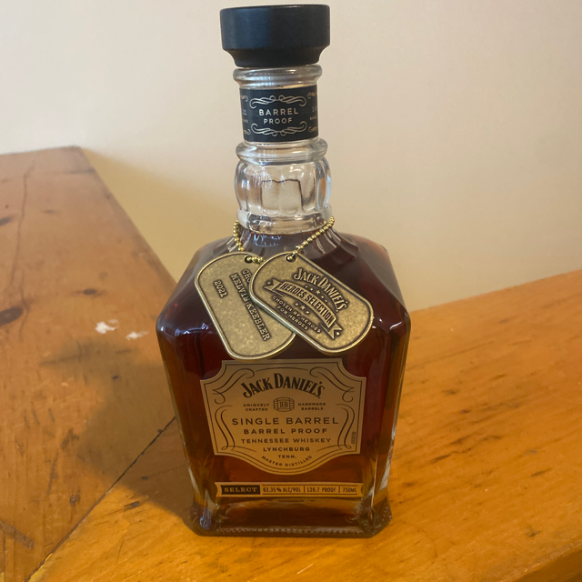 Jack Daniel's Single Barrel Barrel Proof Heroes Selection