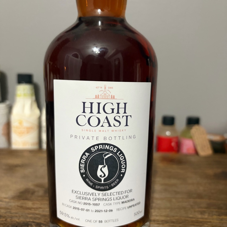 High Coast Private Bottling Cask 2015-1057