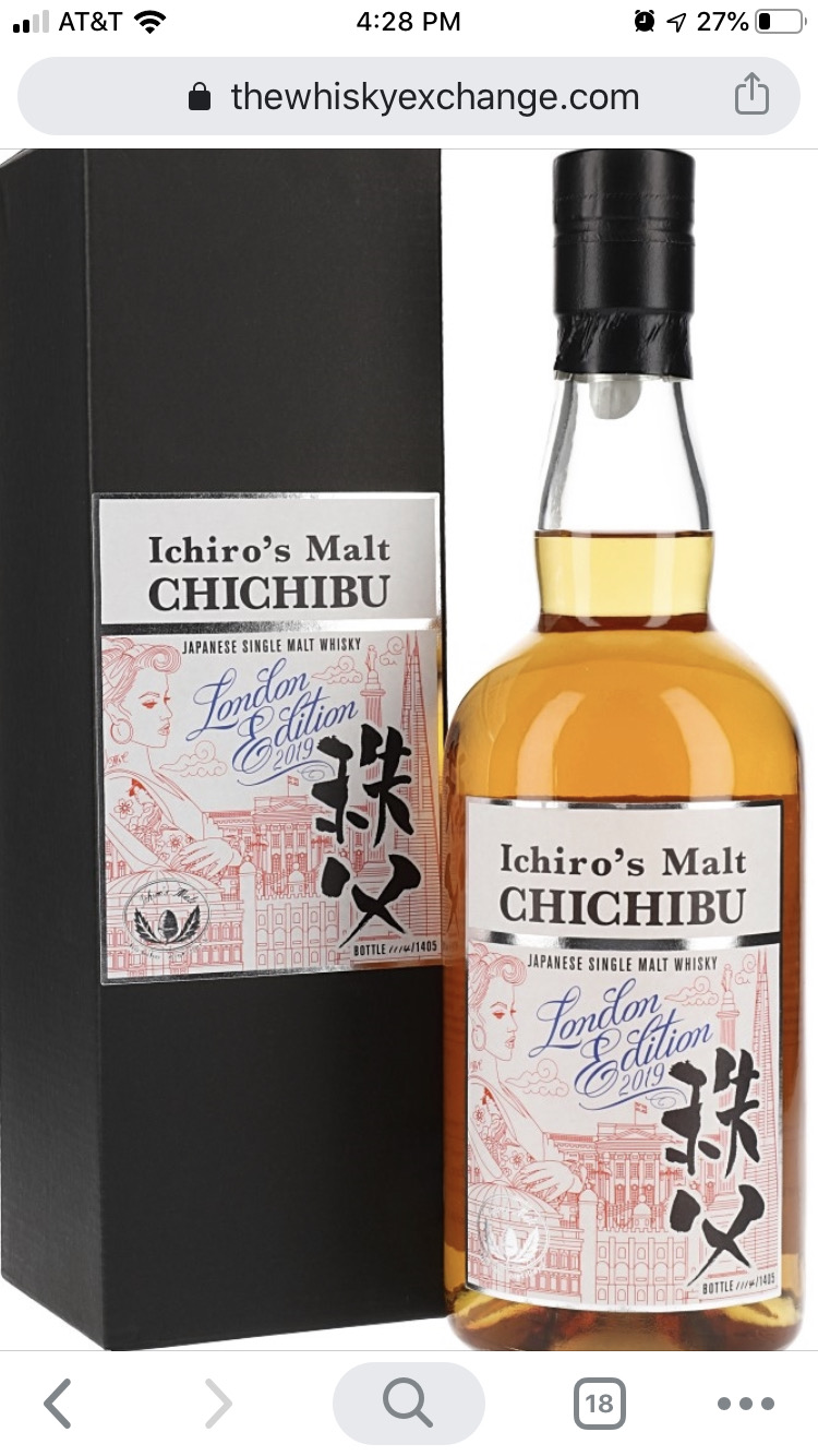 Chichibu London Edition 2019