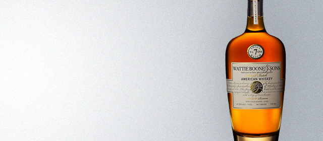 Wattie Boone & Sons 7 Year Small Batch American Whiskey