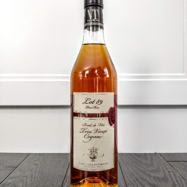 Vallein Tercinier Lot 89 Fins Bois Brut de Fût. Très Vieux Cognac
