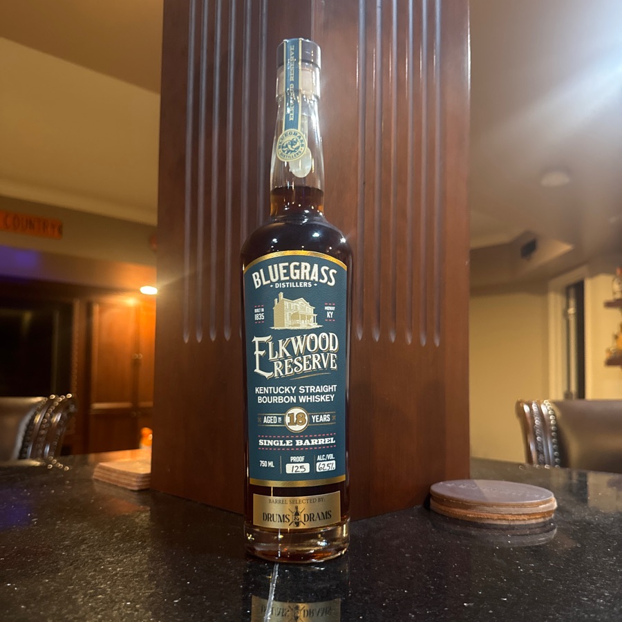Elkwood Reserve Kentucky Straight Bourbon Whiskey 18 Yr (Drums & Drams)