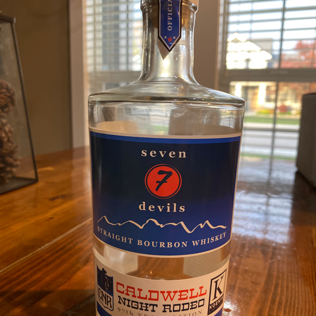 Seven Devils Caldwell Night Rodeo Straight Bourbon