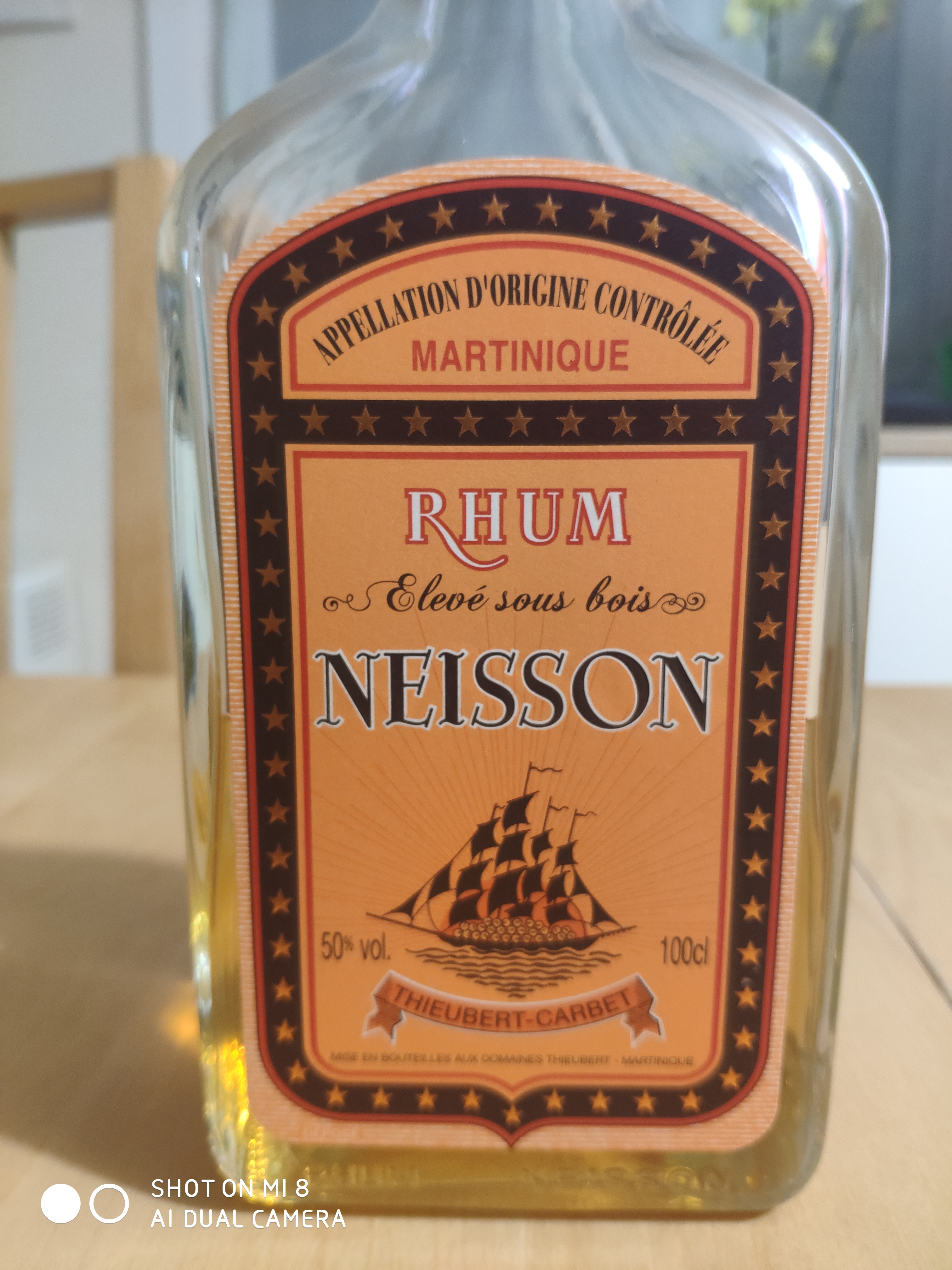 Neisson Rhum Agricole Élevé Sous Bois
