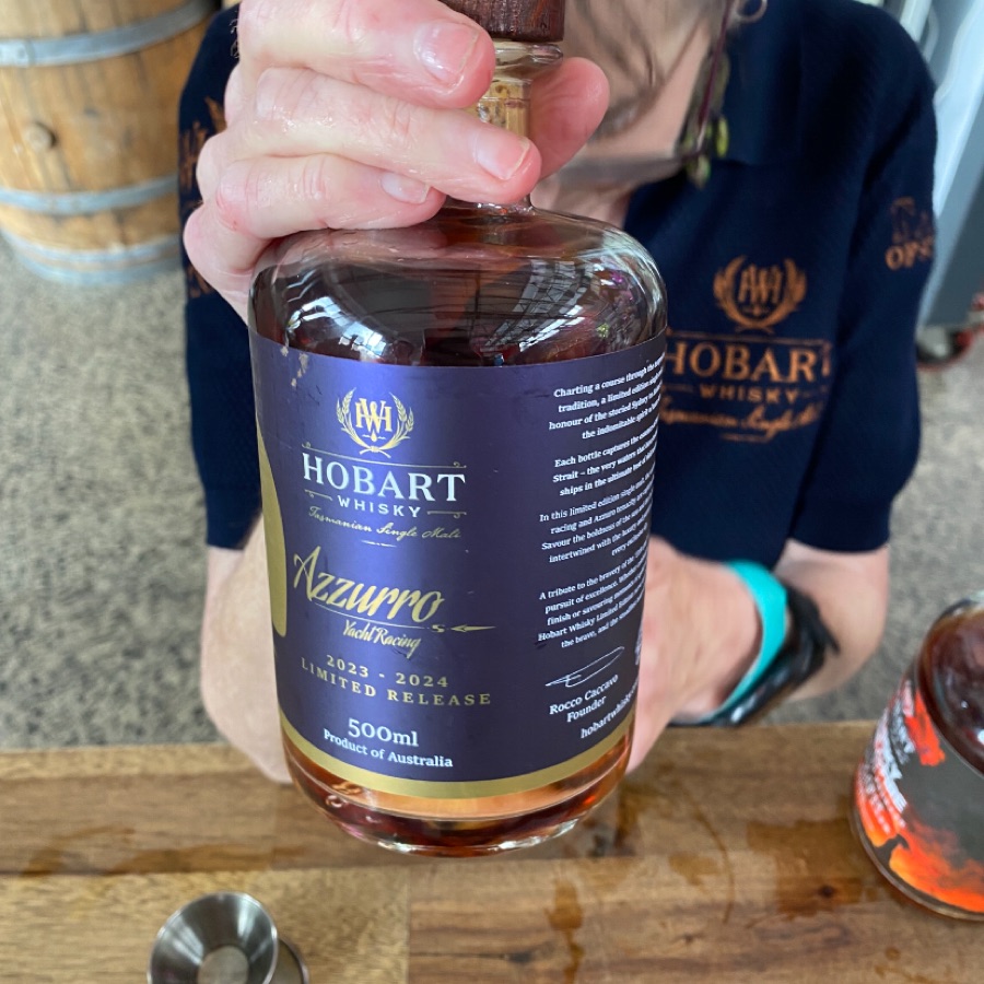 Hobart Whisky
Azzurro 
Yacht Racing
2023-2024 Limited release