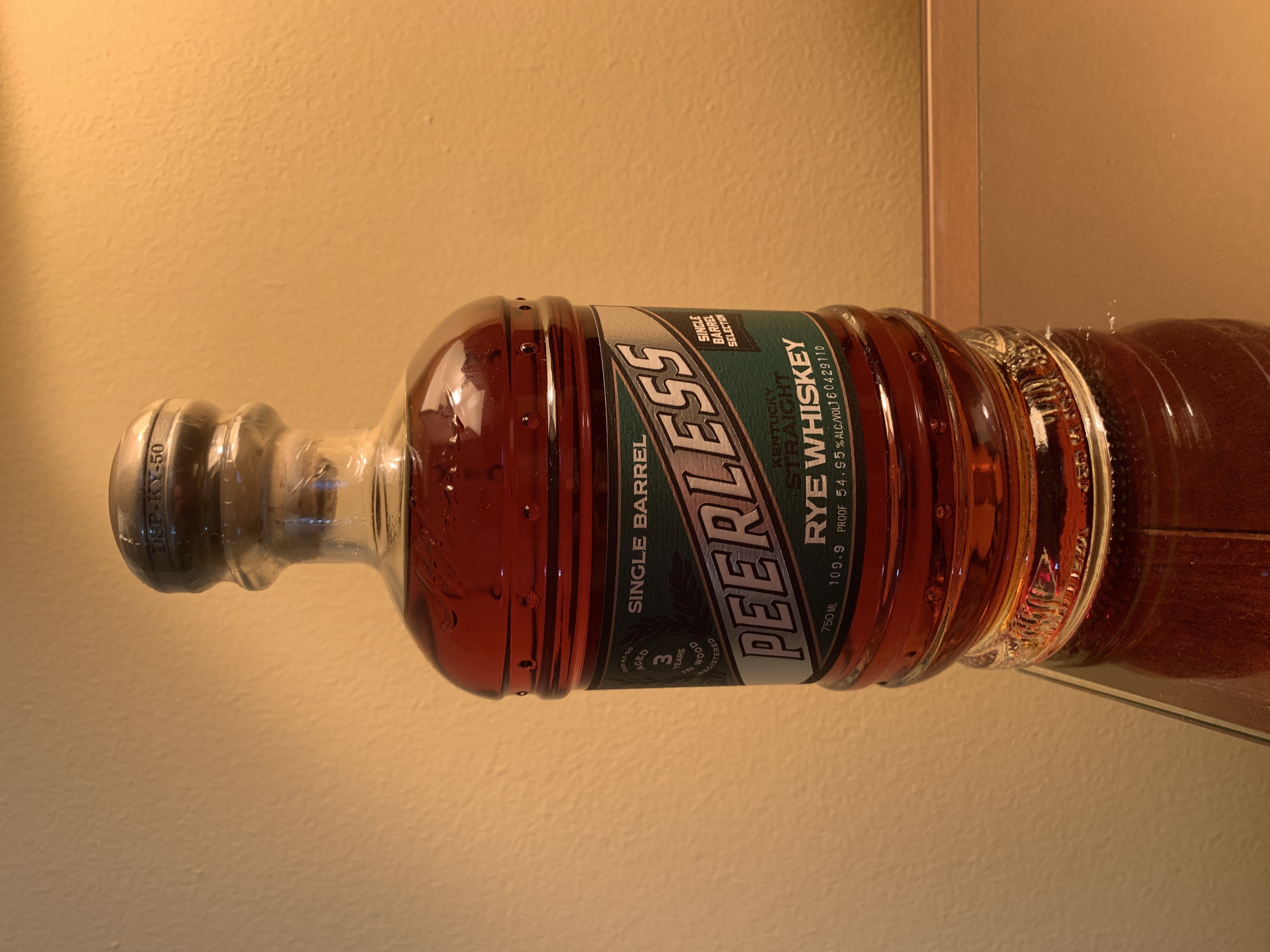 Peerless Single Barrel Kentucky Straight Rye "BRÛLÉE"