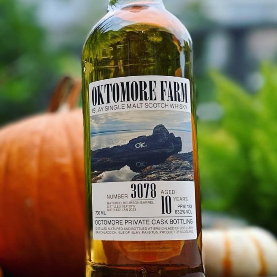 Oktomore Farm Islay Single Malt 10 Years (2012) Private Cask