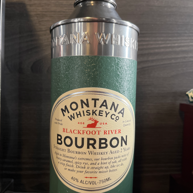 Montana Whiskey Co. BlackFoot River Bourbon