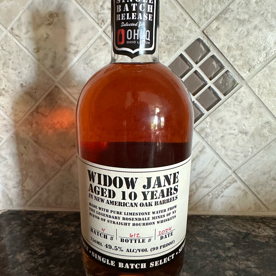 Widow Jane 10 Year Single Batch Select (OHLQ Pick)