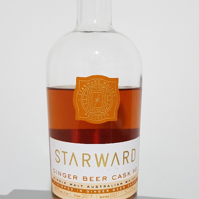 Starward ginger beer cask #6