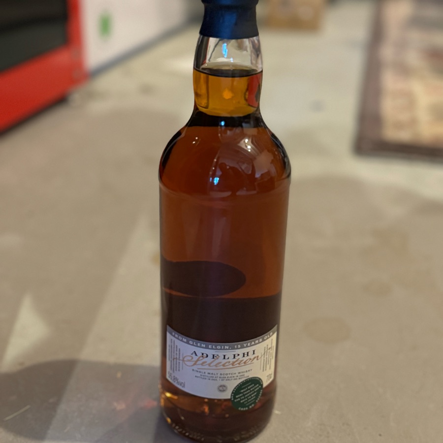 Adelphi Selection Distilled at Glen Elgin