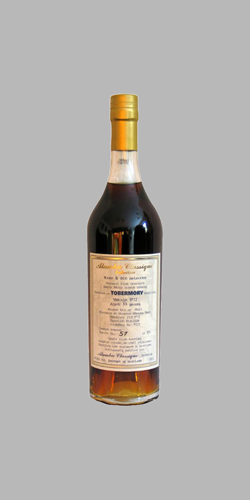 Tobermory 1972 33 Year (Alambic Classique)