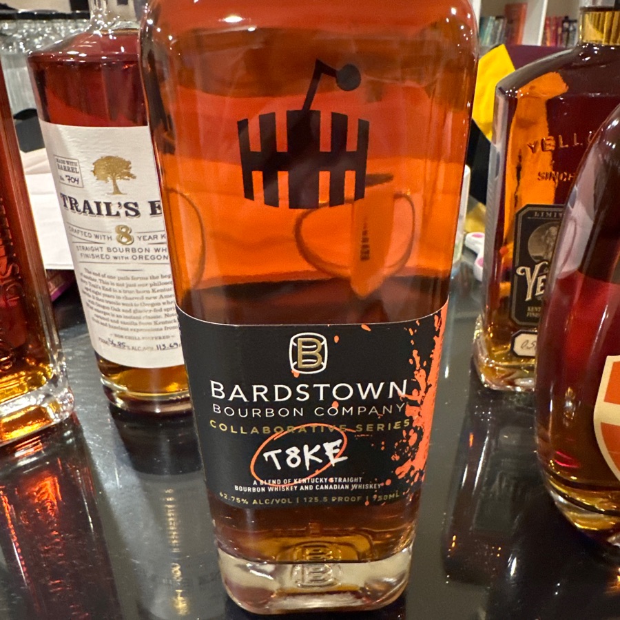 Bardstown Bourbon Company Collaborative Series T8KE A Blend of Kentucky Straight Bourbon Whiskey and Canadian Whiskey