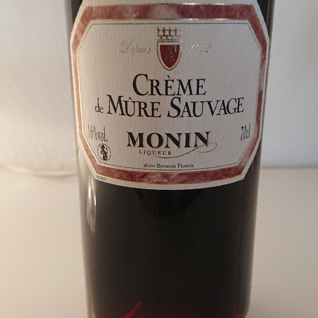Monin Creme de Mûre Sauvage