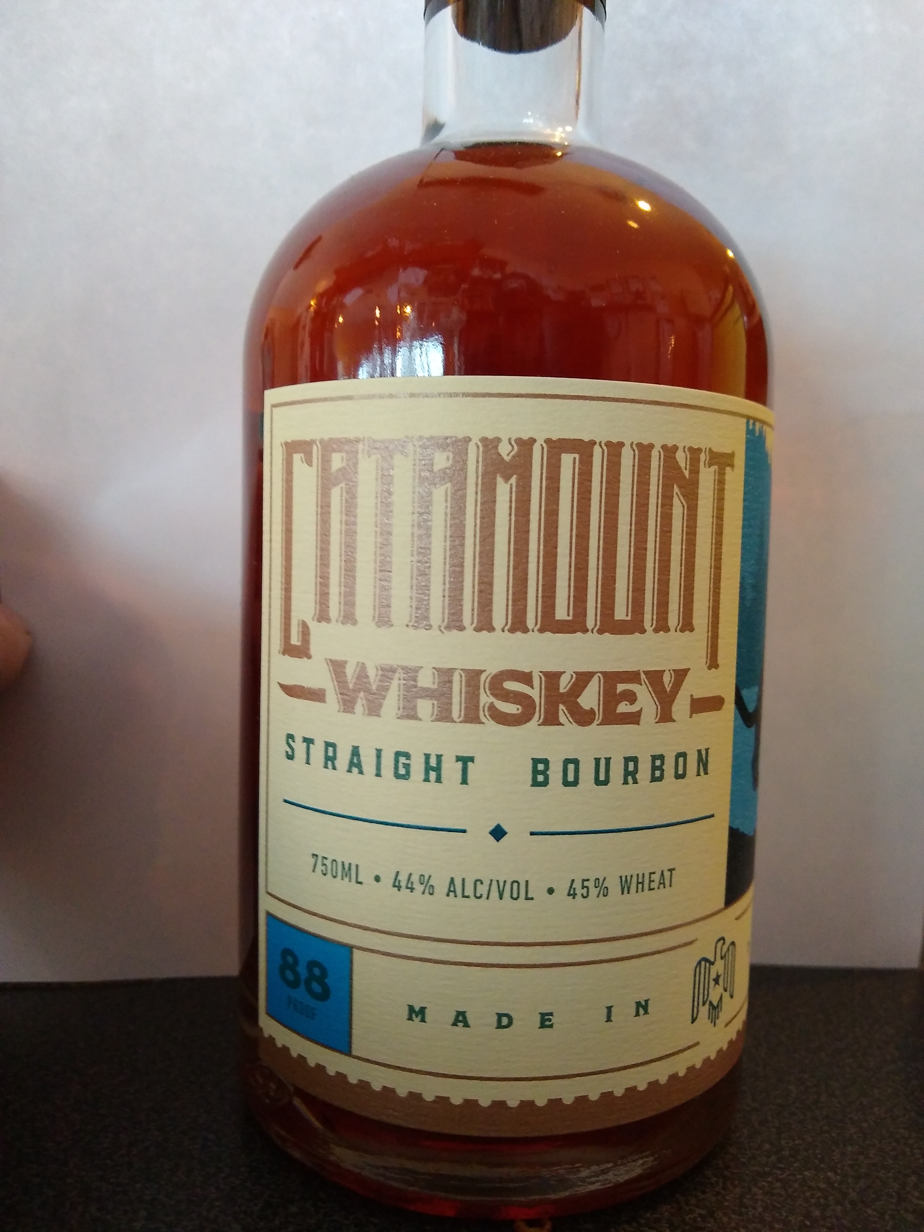 Grand Teton Catamount Whiskey