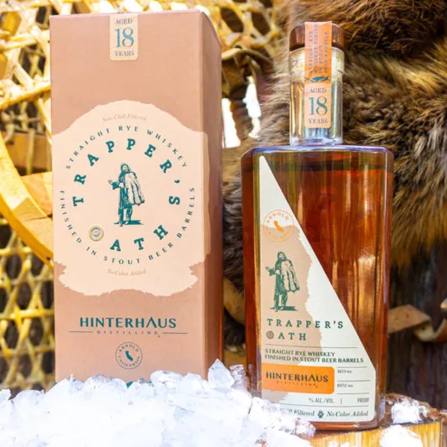 Hinterhaus Distilling Trapper's Oath Extra Aged Rye Whiskey