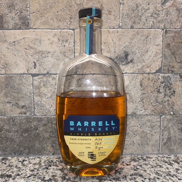 Barrell Whiskey Single Barrel A134