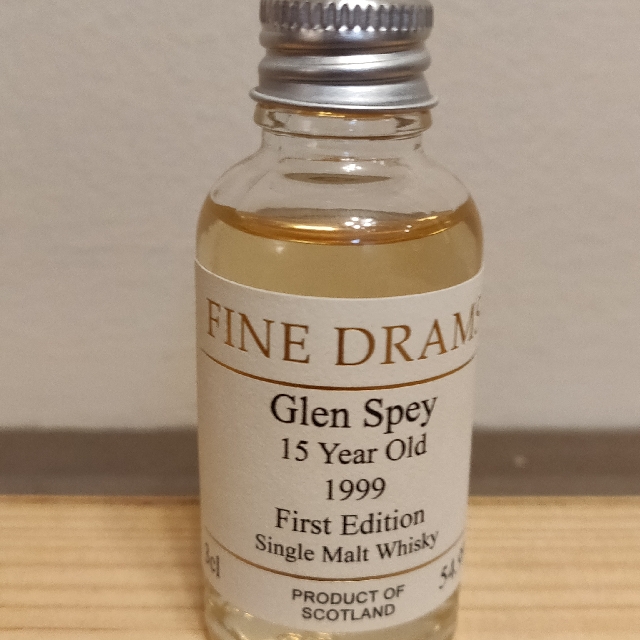 Glen Spey 1999 15 Year First Edition