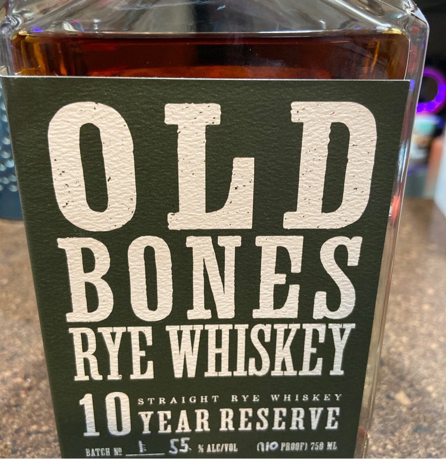 Old Bones Rye 10 Year Reserve