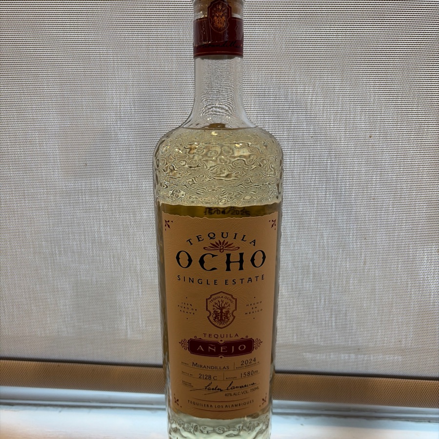 Tequila Ocho Anejo Mirandillas 2024
