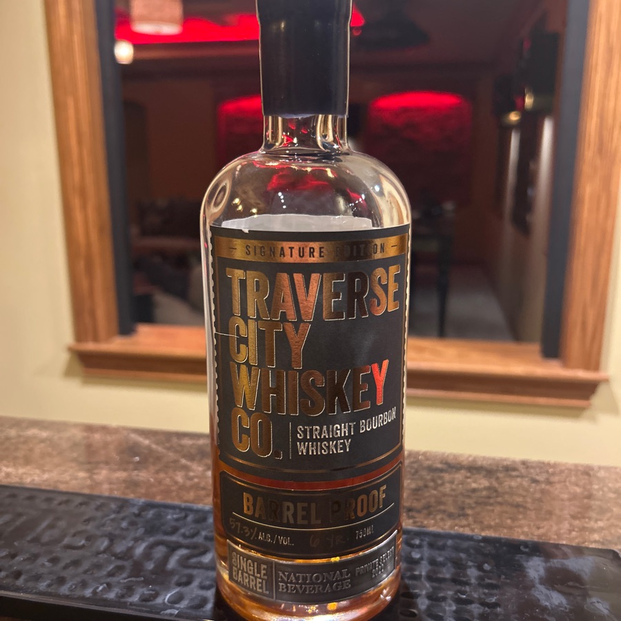 Traverse City Whiskey Co. Signature Edition Barrel Proof (National Beverage Single Barrel Private Select 2022)