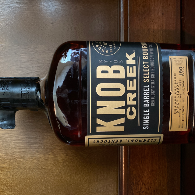 Knob Creek Single Barrel Select Dandy Liquor