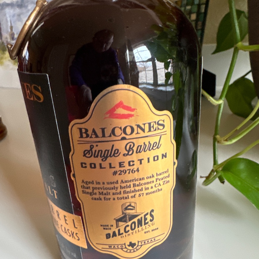 Balconss Texas Single Malt Whisky Single Barrel 29764