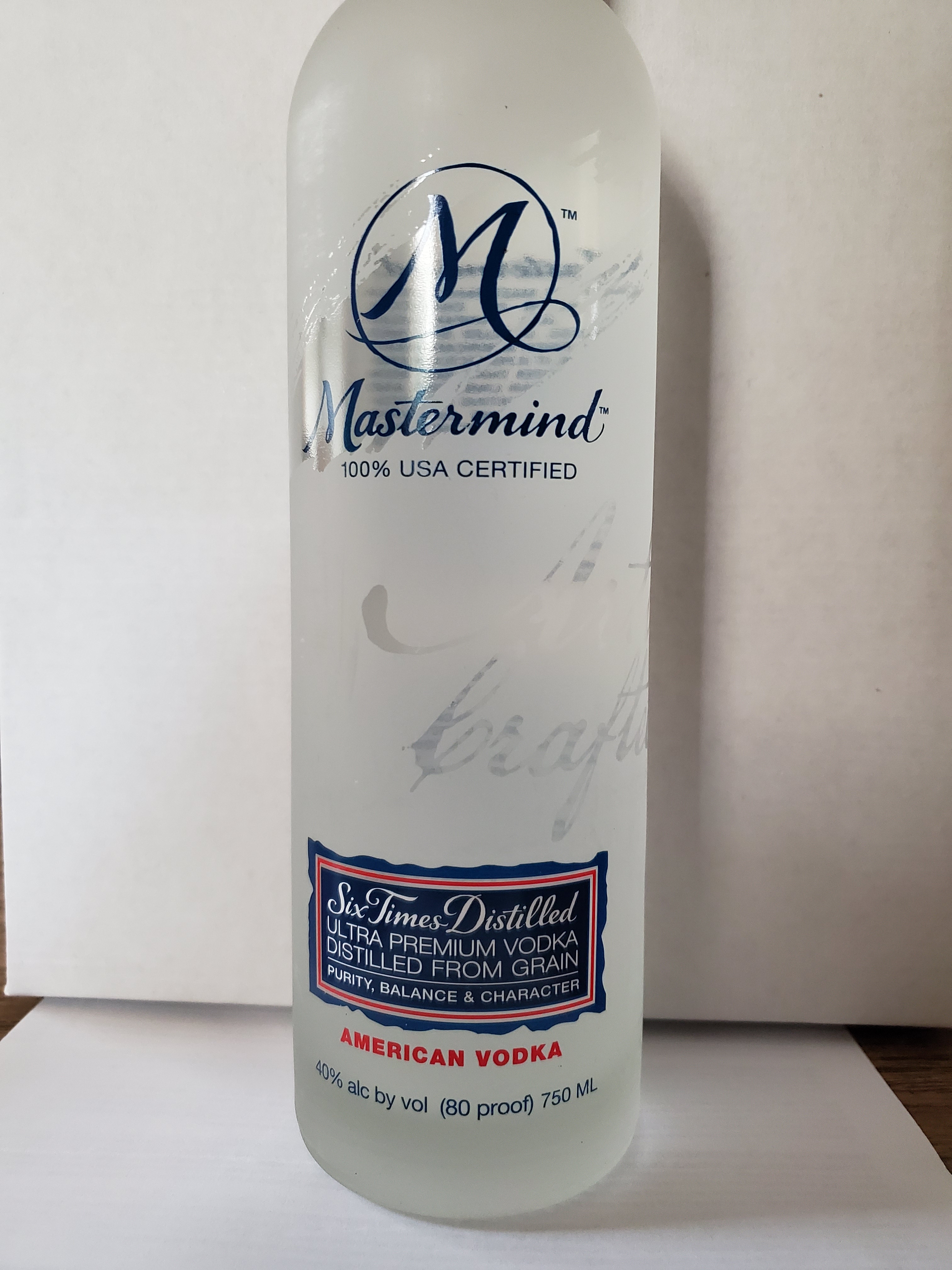 Mastermind American Vodka