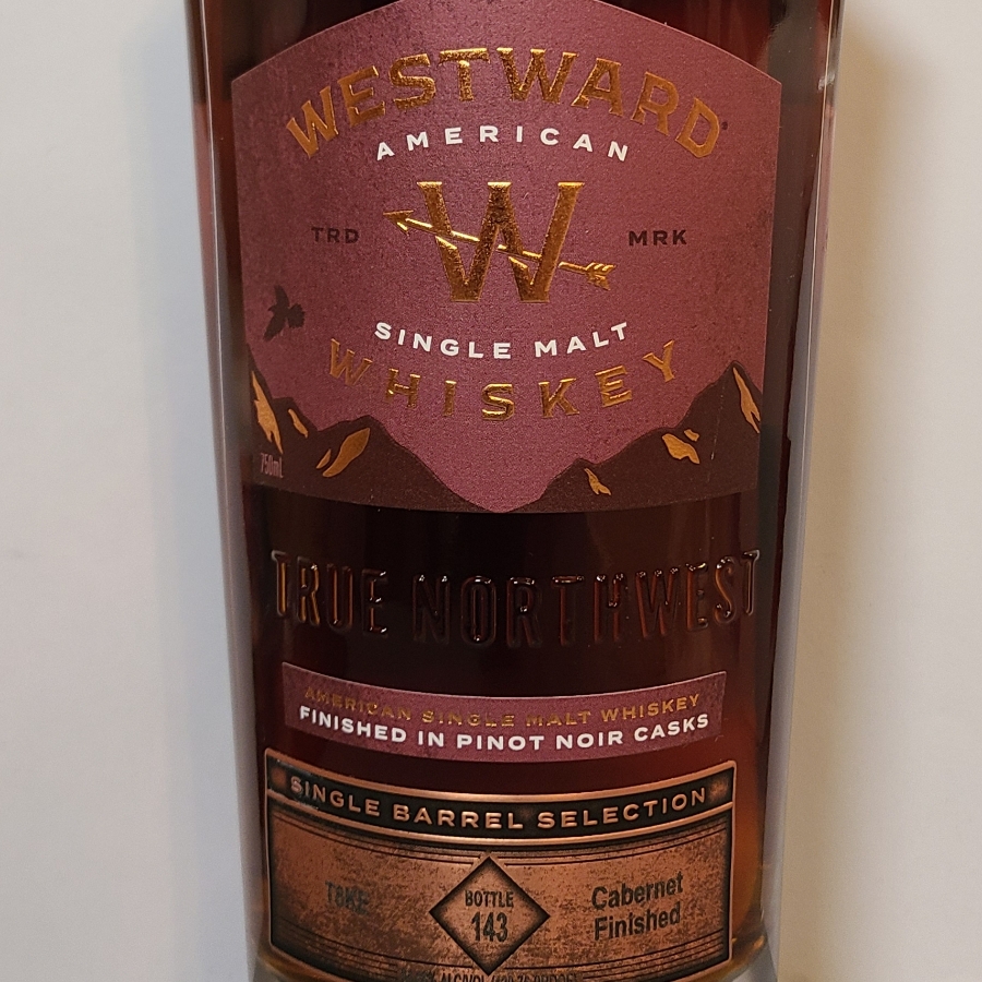 Westward Single Barrel Cabernet Finish 2023 - r/Bourbon