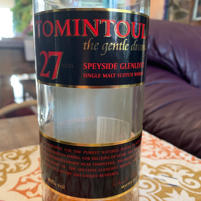 Tomintoul 27 year old