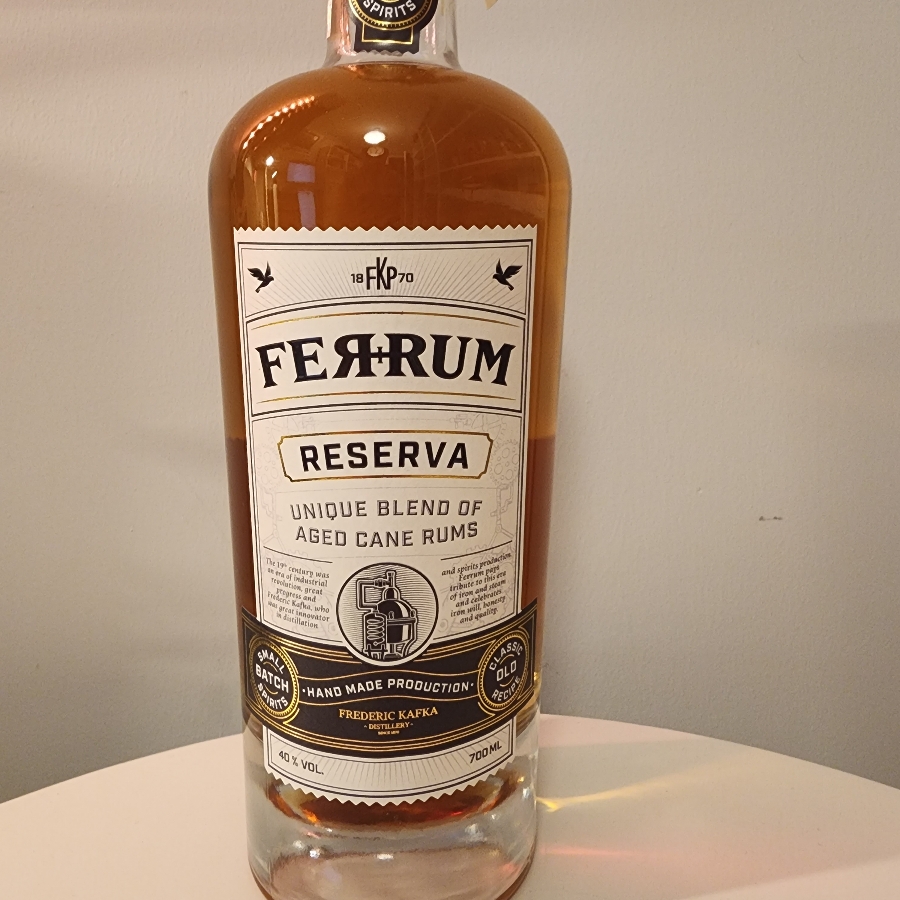 Ferrum Reserva Unique Blend of Aged Cane Rums