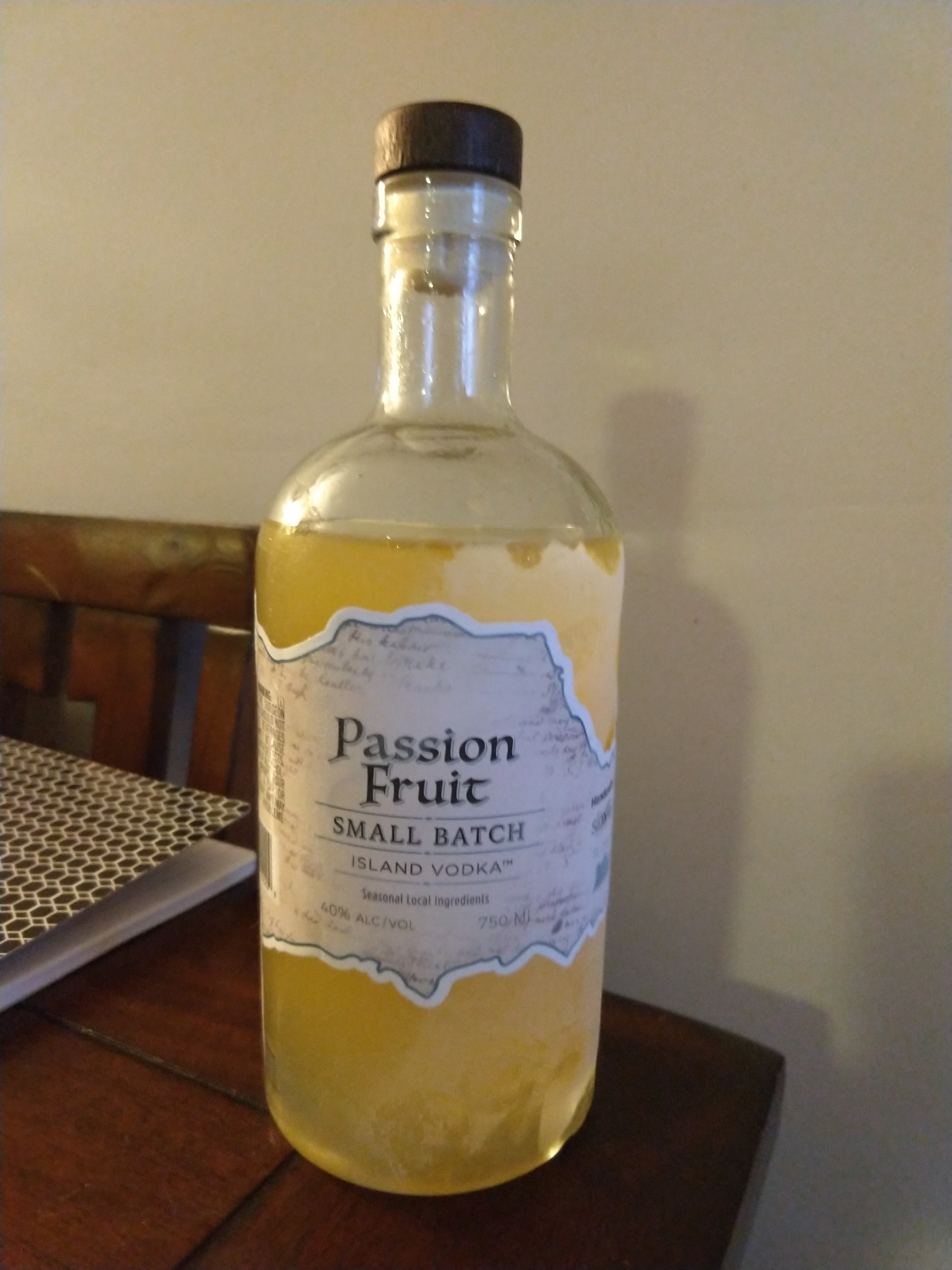 Passion Fruit Small Batch Island Vodka