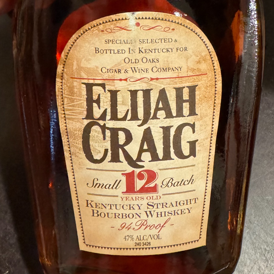 Elijah Craig 12 Year Small Batch (Old Oaks Barrel Pick)
