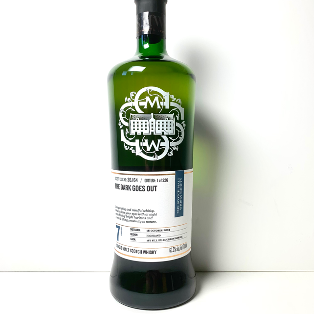 SMWS 26.164 The Dark Goes Out