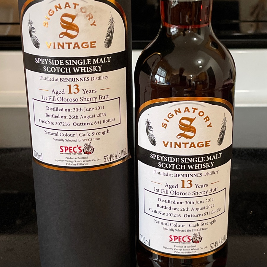 Signatory Vintage Benrinnes 13 Years