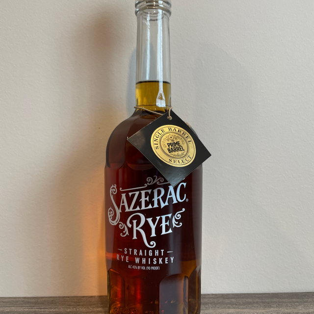 Sazerac Rye Single Barrel Select (The Prime Barrel No 23 - Sazchmo Bourbon Street)