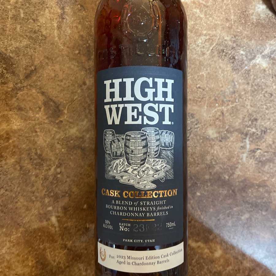 High West Cask Collector Blend of Straight Whiskeys Finished in Chardonnay Barrels