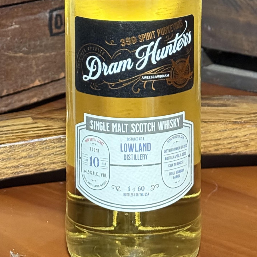 Dram Hunters Lowland 10 Years (Ailsa Bay)
