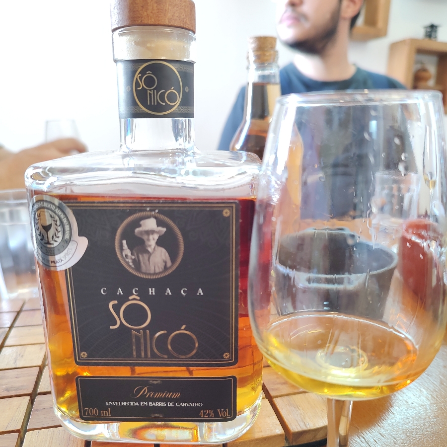 CACHAÇA SÔ NICÓ PREMIUM CARVALHO