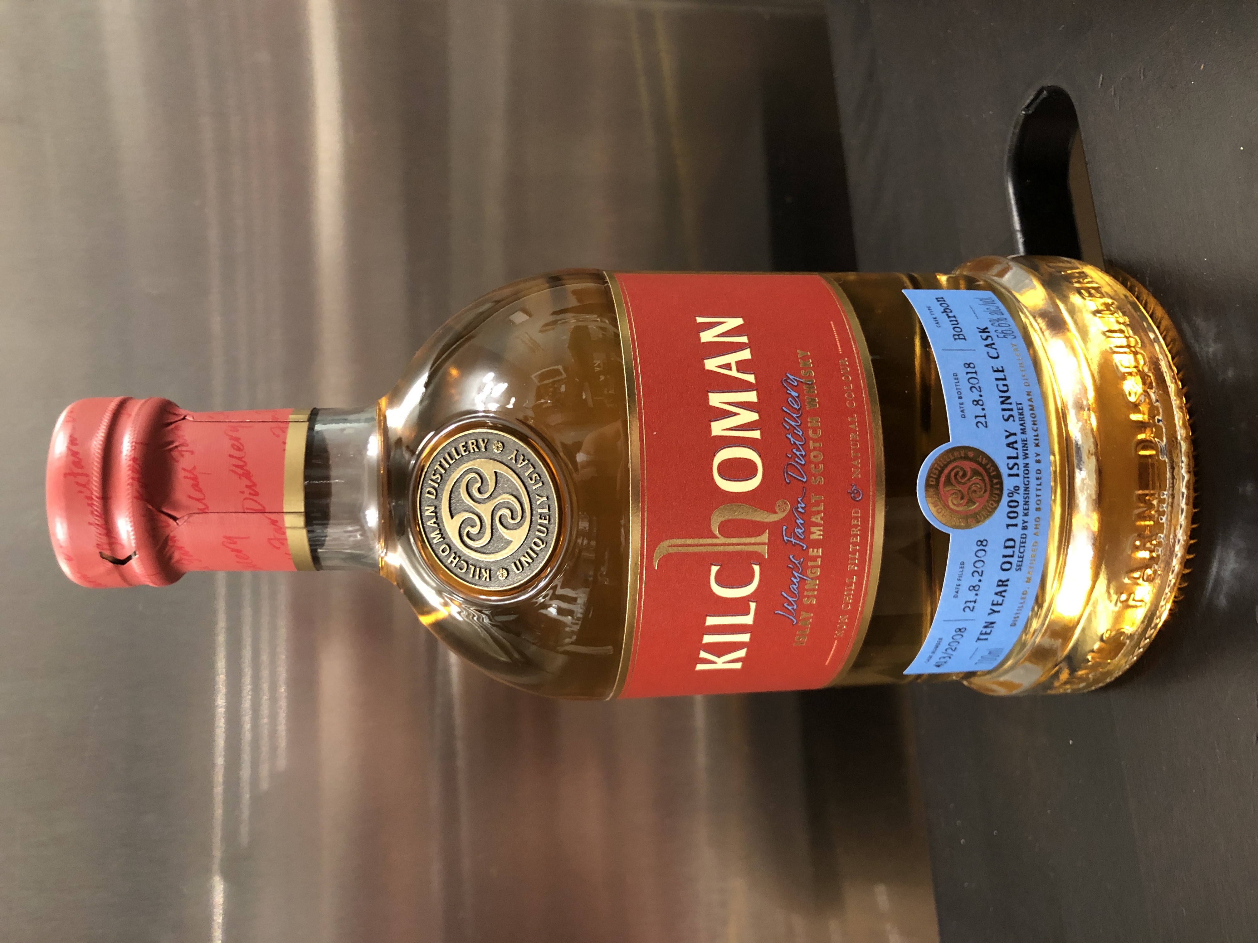 Kilchoman 10 Year Old Single Cask