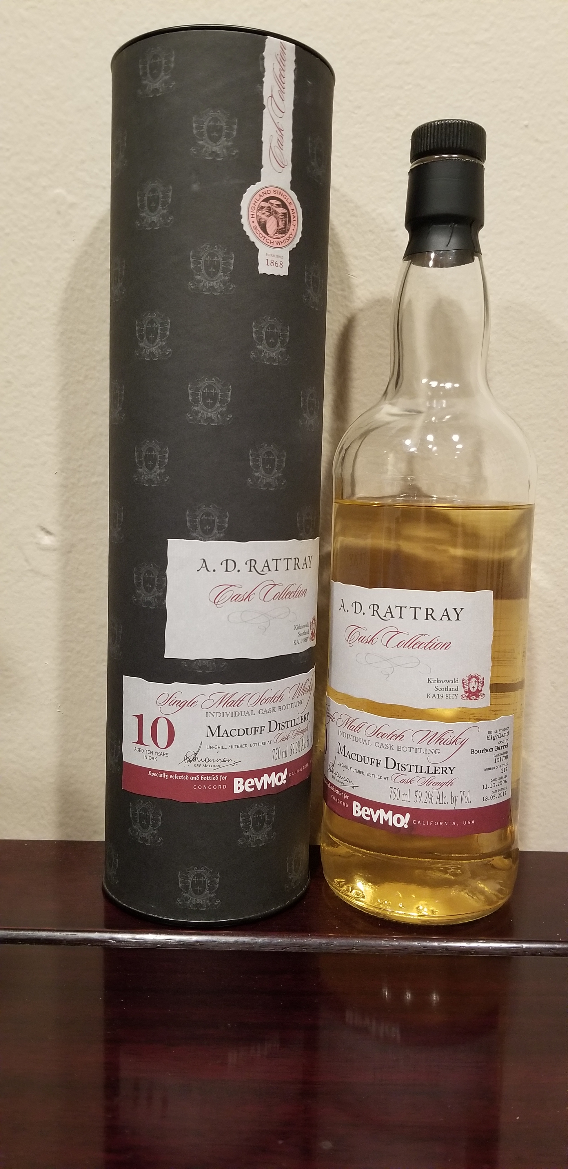 Macduff 10 Year (A.D. Rattray Cask Collection)
