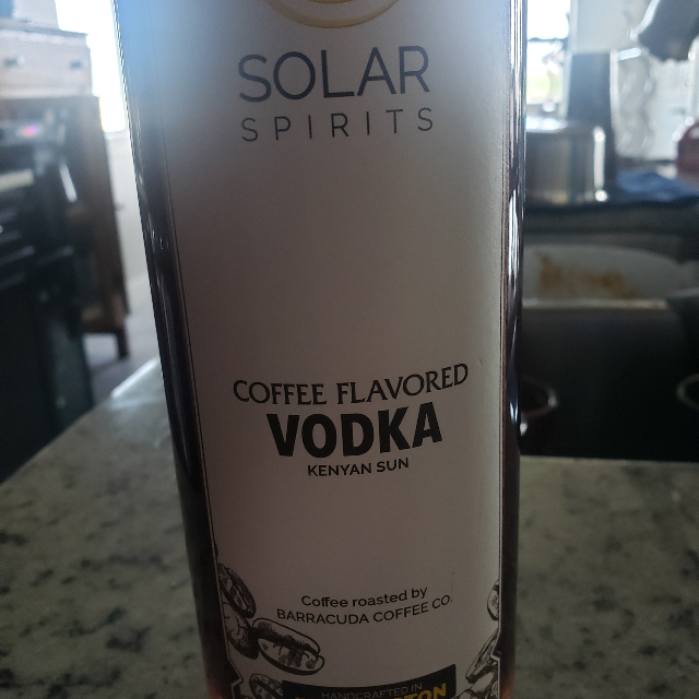 Solar Spirits Coffee Vodka