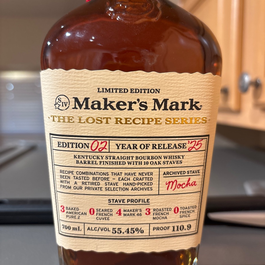 Maker's Mark The Lost Recipe Series
2025 Release